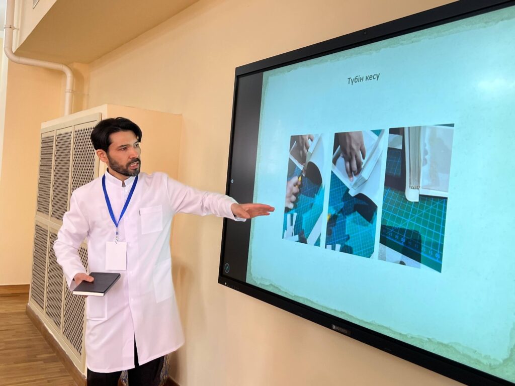 Ғылым ордасында реставрация саласының мамандарына арналған тәжірибелік семинар өтті