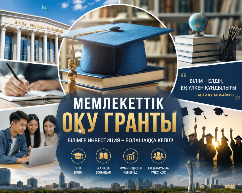 Келесі оқу жылына 90 мыңдай грант бөлінді