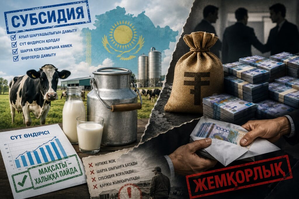 Шымкентте субсидияға бөлінген 5 млрд теңге жымқырылған