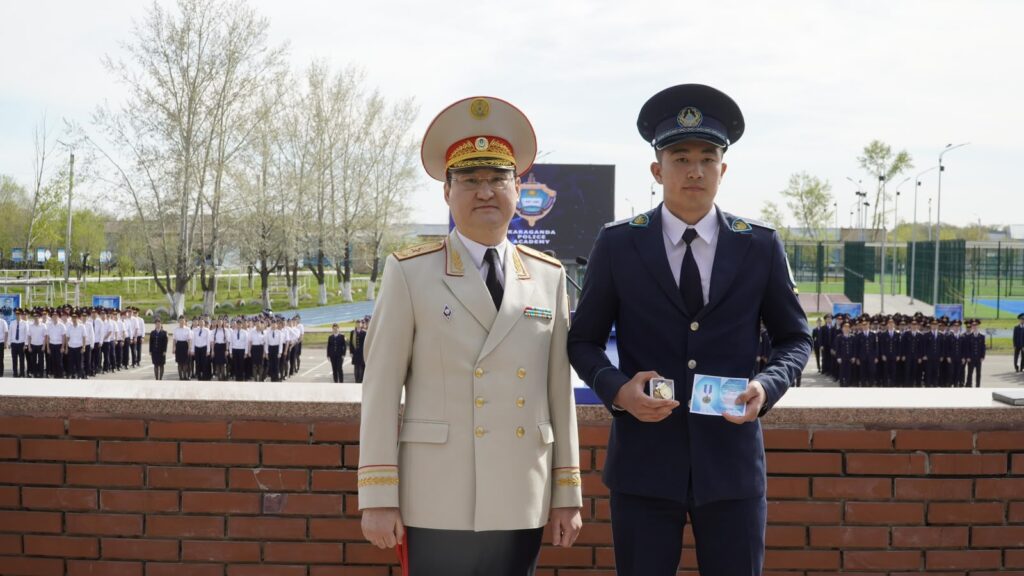 Қарағанды академиясының курсанты Бауыржан Әли спорттағы жетістігі үшін марапатталды