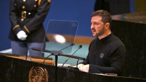 Зеленский БҰҰ мінберінде Ресейдің Украинадағы шығынын санап берді